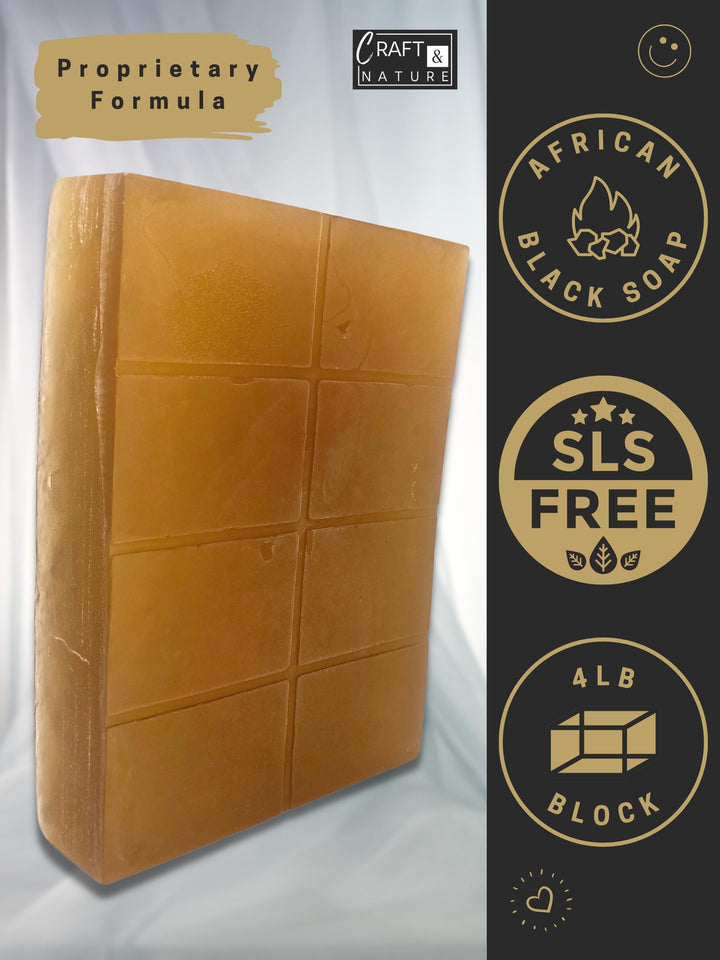 Base de savon sans SLS - Savon noir africain 