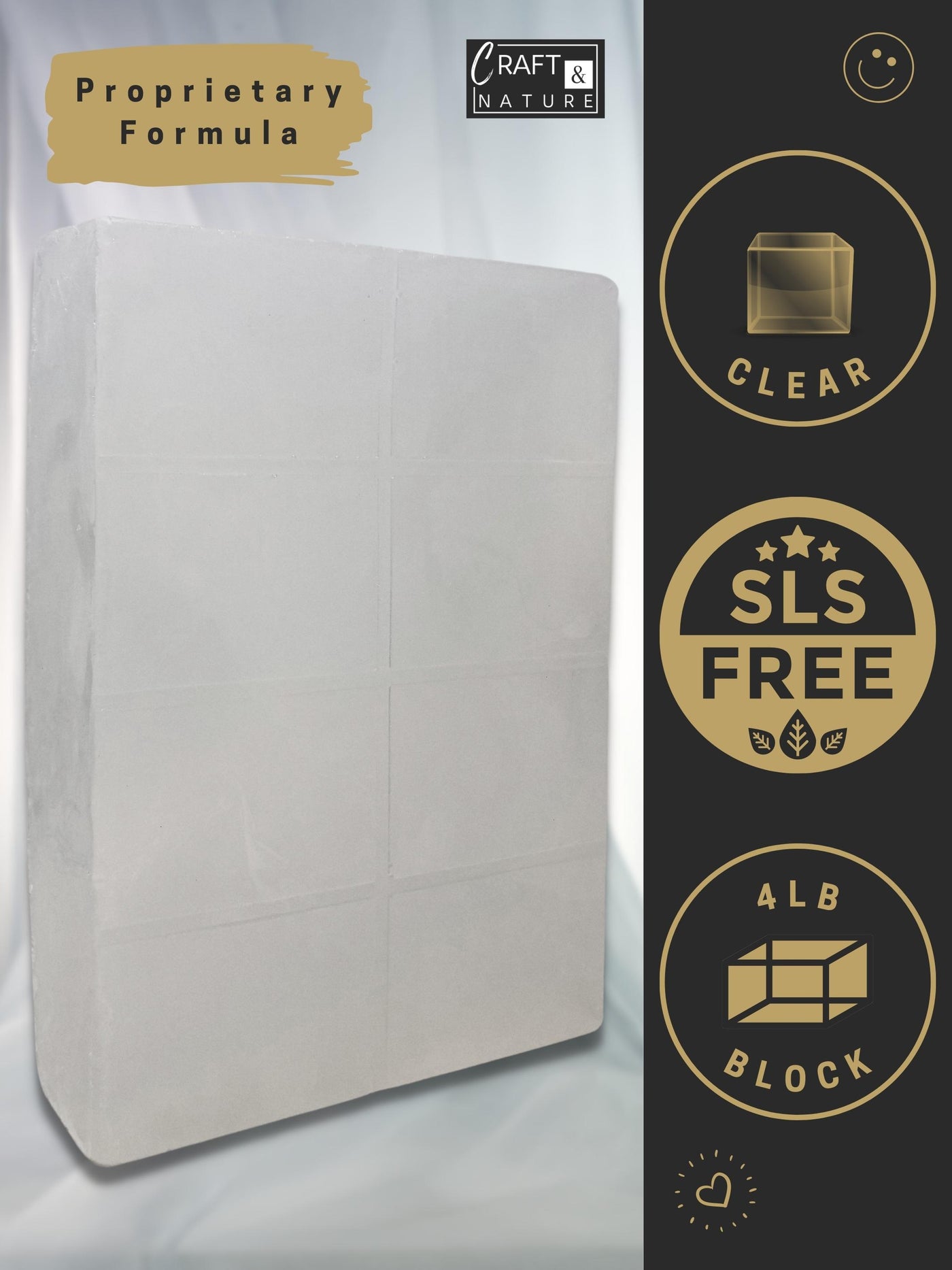 SLS Free Soap Base - Clear