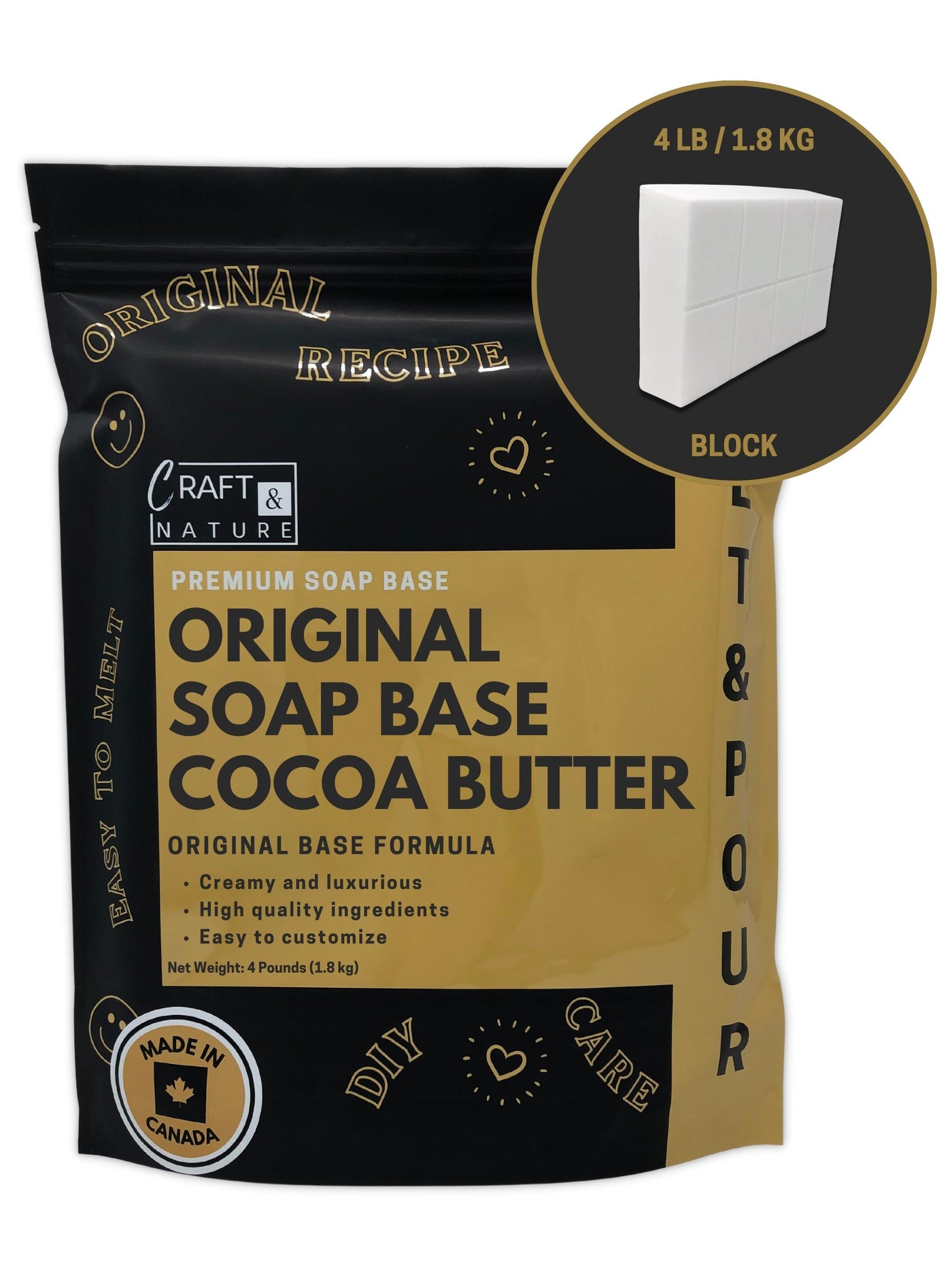 Original Soap Base - Cocoa Butter