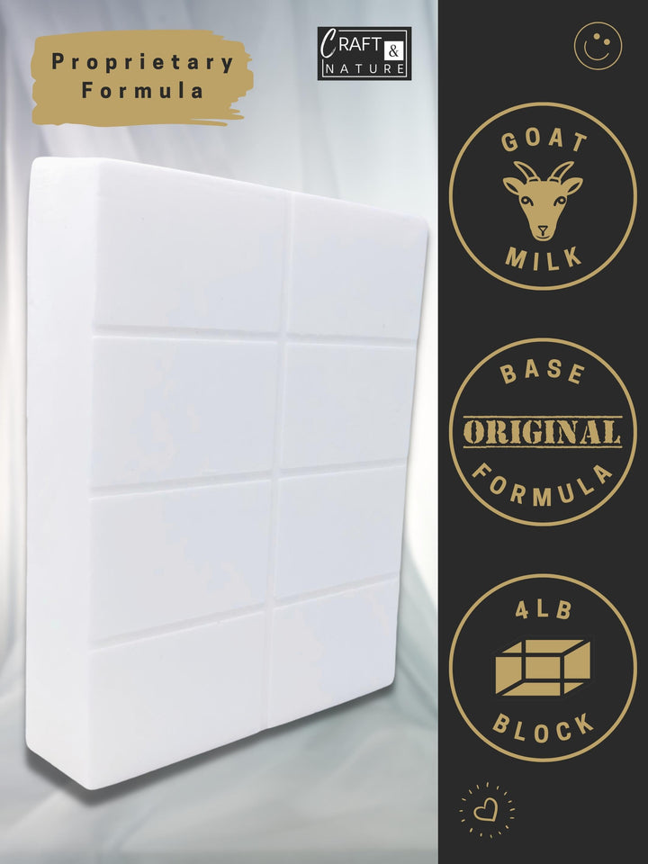 Base de savon originale - Lait de chèvre