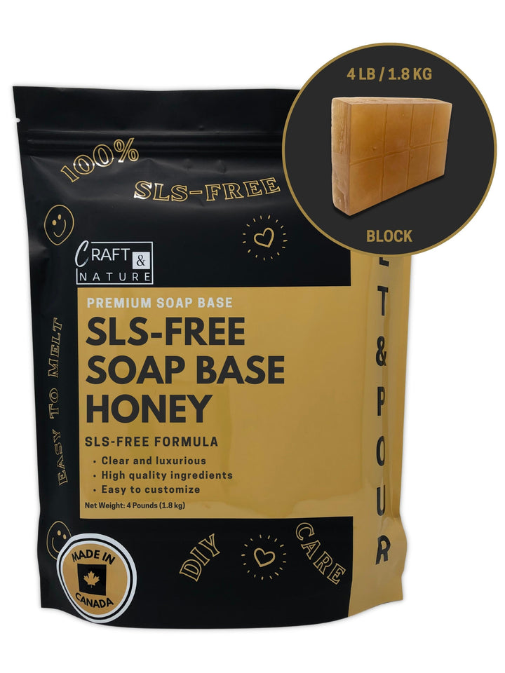 Base de savon sans SLS - Miel
