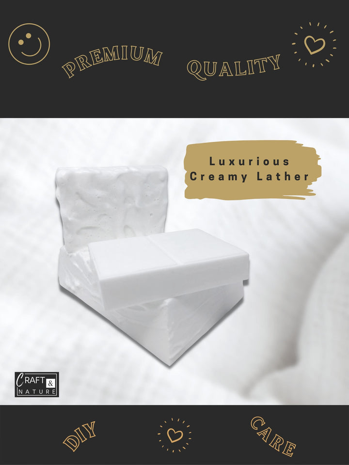 Base de savon naturelle - Lait de chèvre