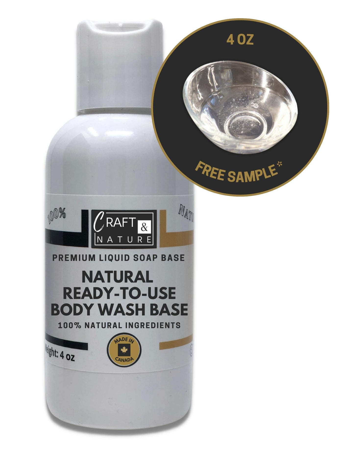 Natural Ready-To-Use Body Wash Base