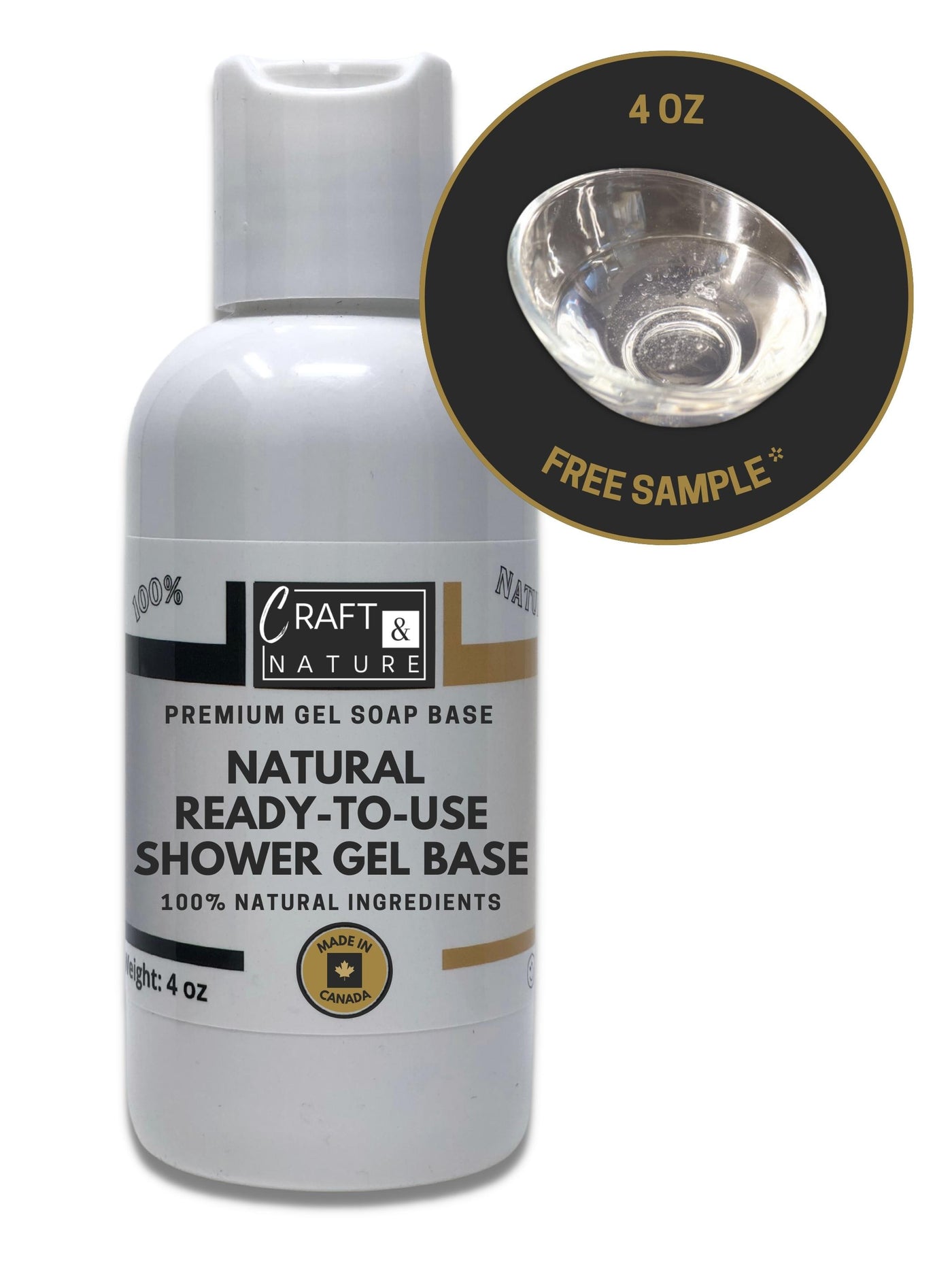 Natural Ready-To-Use Shower Gel Base