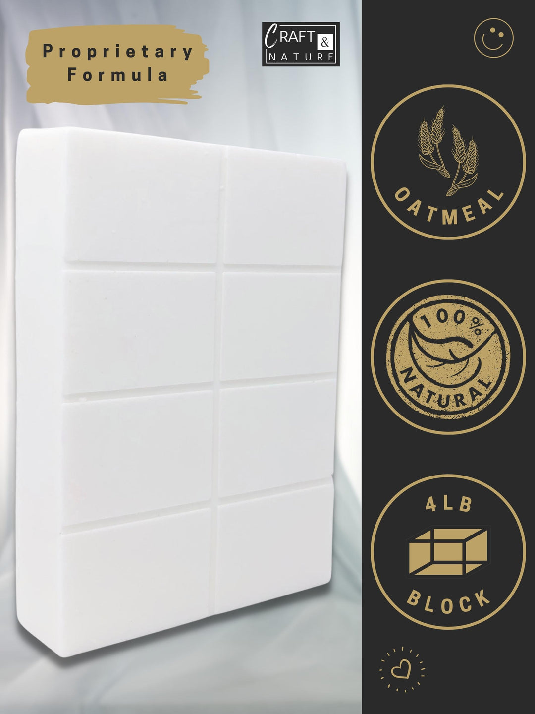 Base de savon naturelle - Avoine
