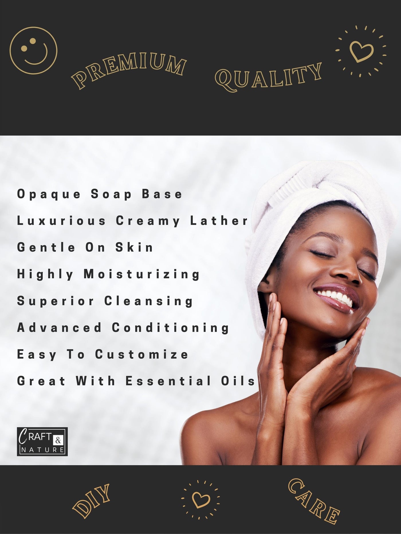 SLS Free Soap Base - Shea Butter