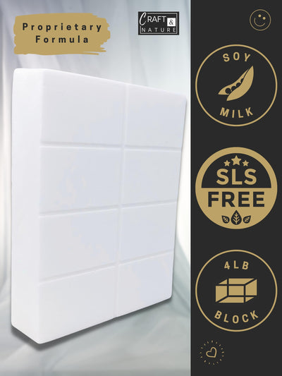 SLS Free Soap Base - Soy Milk